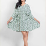 Mini Kaftan - Light Green