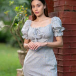 Powder Petal Mini Dress