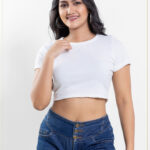 White Crop Top