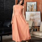 Eva - V Line Dress