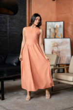 Eva - V Line Dress