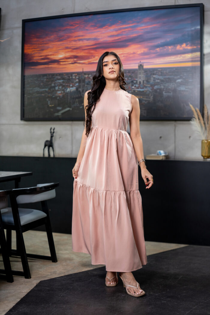 Dusty Rose Dress - Image 1