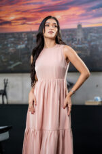 Dusty Rose Dress - Image 3