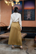 Old Money Olive Skirt - Image 4