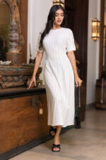 Velina Linen Dress by Indaali