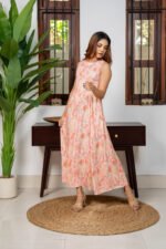 Eva Dress in Blush Floral - Image 3