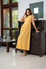 Eva Dress in Marigold - Image 4
