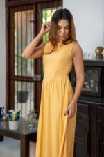 Eva Dress in Marigold - Image 2