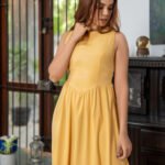 Eva Dress in Marigold