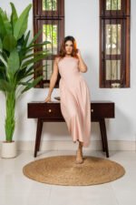 Liora Dress in Soft Pink