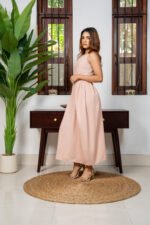 Liora Dress in Soft Pink - Image 4
